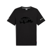 Koszulka męska Puma BMW MMS ESS GRAPHIC TEE 63063301 Czarna - Rozmiar XL