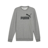Bluza męska Puma ESS LOGO CREW TR 68256003 Szara - Rozmiar L