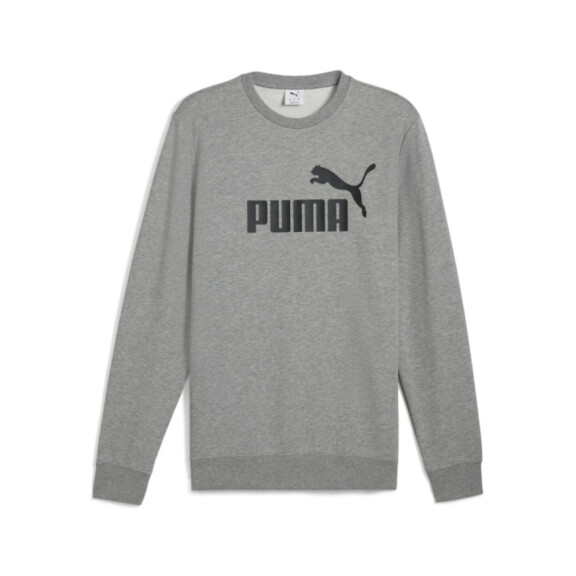 Bluza męska Puma ESS LOGO CREW TR 68256003 Szara - Rozmiar L