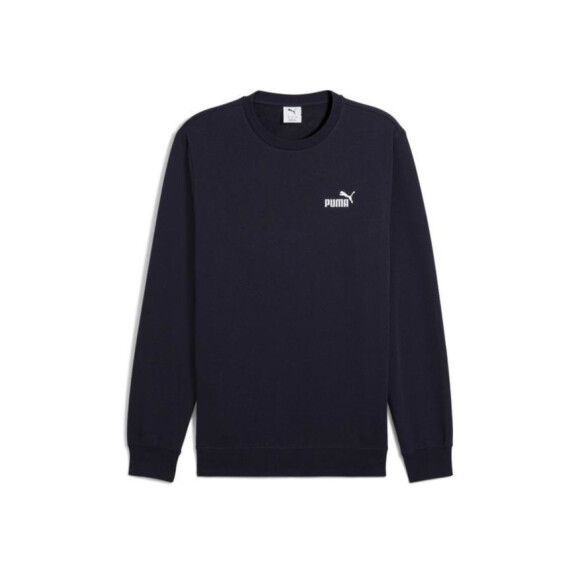 Bluza męska Puma ESS SMALL LOGO CREW FL 68256216 Granatowa - Rozmiar L