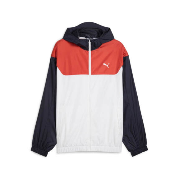Kurtka męska Puma ESS RELAXED WINDBREAKER 68462602 Czerwona - Rozmiar M
