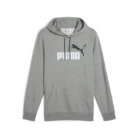 Bluza męska Puma ESS 2 COLOR LOGO HOODIE 68471203 Szara - Rozmiar 2XL