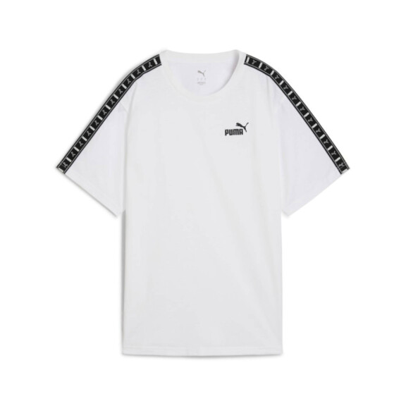 Koszulka damska Puma ESS TAPE RELAXED TEE 68500902 Biała - Rozmiar S