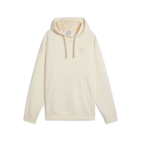 Bluza damska Puma ESS ELEVATED COMFORT HOODIE TR 68501899 Beżowa - Rozmiar S