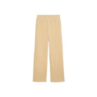 Spodnie damskie Puma ESS ELEVATED VELOUR RIB 68810883 Beżowe - Rozmiar M