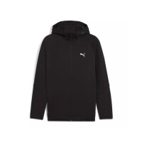 Bluza męska Puma EVOSTRIPE FZ HOODIE DK 68823101 Czarna - Rozmiar M