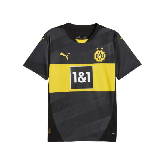 Koszulka męska Puma BVB AWAY JERSEY 77495602 Czarna - Rozmiar 2XL