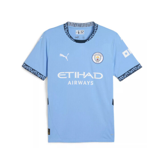 Koszulka męska Puma MCFC HOME JERSEY 77507501 Niebieska - Rozmiar M