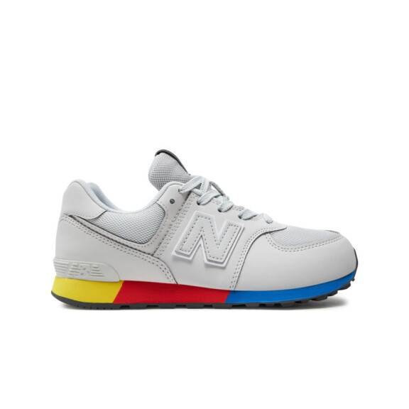 Buty dziecięce New Balance 574 GC574MSC Szare - Rozmiar 40