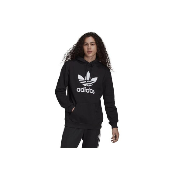 Bluza męska adidas Originals TREFOIL HOODY H06667 Czarna - Rozmiar M