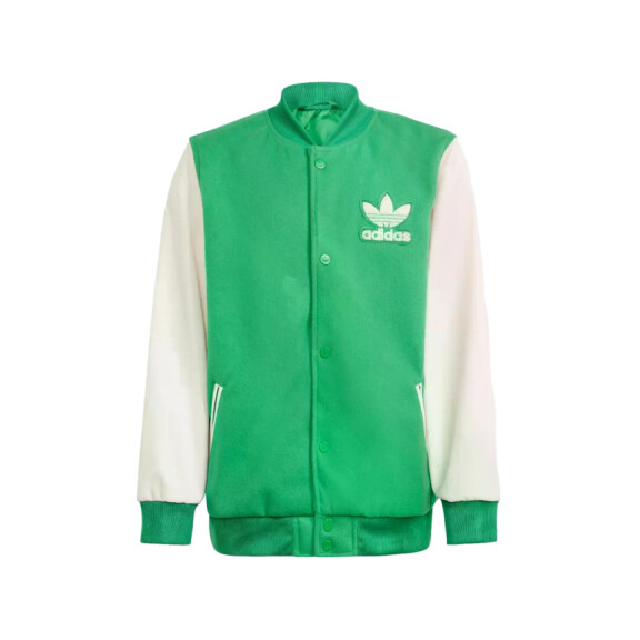 Kurtka dziecięca adidas Originals VRCT JACKET IN8403 Zielona - Rozmiar 164