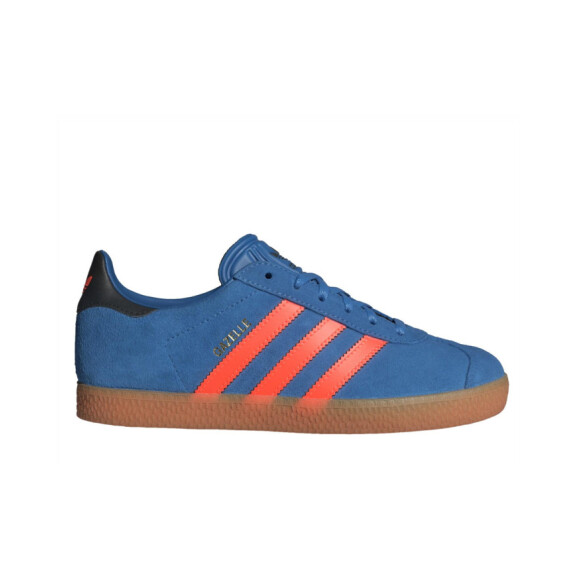 Buty dziecięce adidas Originals GAZELLE J JP7124 Niebieskie - Rozmiar 40