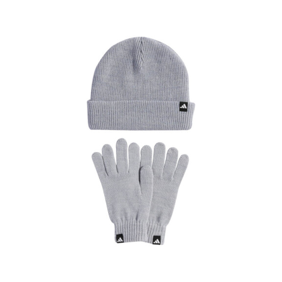 Czapka adidas Performance GLOVE + BEANIE KB7340 Szara - Rozmiar OSFW