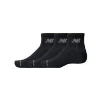 Skarpetki męskie New Balance PERFORMANCE BASIC ANKLE 3PACK LAS51413BK Czarne - Rozmiar L