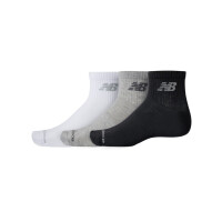 Skarpetki męskie New Balance PERFORMANCE BASIC ANKLE 3PACK LAS51413WM Wielokolorowe - Rozmiar L
