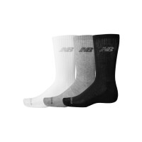 Skarpetki męskie New Balance PERFORMANCE BASIC CREW 3 PACK LAS51423WM Wielokolorowe - Rozmiar M