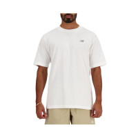 Koszulka męska New Balance S/S SMALL LOGO MT41509WT Biała - Rozmiar 2XL