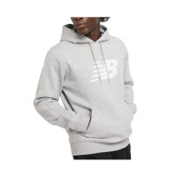 Bluza męska New Balance SPORT CORE BRUSHED HOODIE MT43904AG Szara - Rozmiar XL