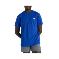 Koszulka męska New Balance SPORT SHORT SLEEVE T-SHIRT MT51801TRY Niebieska - Rozmiar M