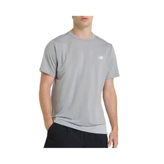 Koszulka męska New Balance SPORT SHORT SLEEVE T-SHIRT MT51801YST Szara - Rozmiar L