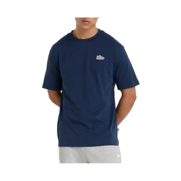 Koszulka męska New Balance LEFT CHEST SHOE SKETCH T-S MT53962NNY Granatowa - Rozmiar M