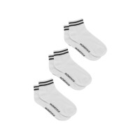 Skarpetki męskie Monotox ANKLE STRIPES 3 MX11010 Białe - Rozmiar 39-42
