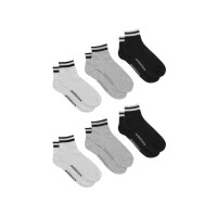 Skarpetki męskie Monotox ANKLE STRIPES 6 MX11012 Szare - Rozmiar 39-42