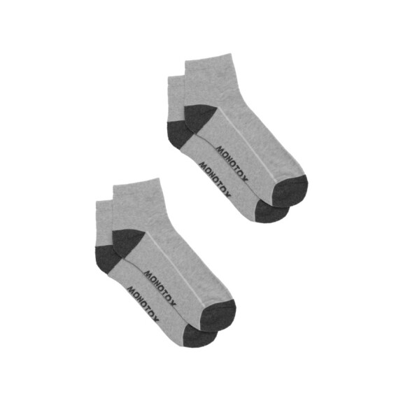 Skarpetki męskie Monotox ACTIVE N 2 MX11014 Szare - Rozmiar 35-38