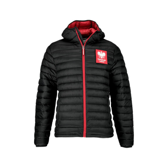 Kurtka męska Monotox INSULATOR BLACK / RED MX23070 Czarna - Rozmiar S