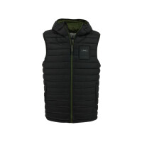 Kamizelka męska Monotox VEST INSULATOR BLACK / GREEN MX23083 Czarna - Rozmiar L
