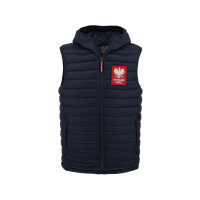 Kamizelka męska Monotox VEST INSULATOR NAVY / NAVY MX23085 Granatowa - Rozmiar XL