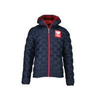 Kurtka męska Monotox INSULATOR GLUED NAVY / RED MX23094 Granatowa - Rozmiar 2XL