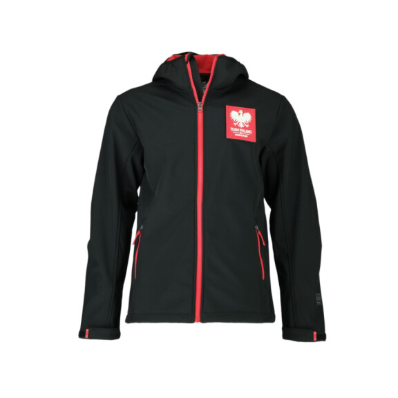 Kurtka męska Monotox MONOTECH BLACK / RED MX23097 Czarna - Rozmiar XL