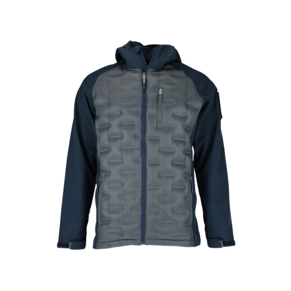 Kurtka męska Monotox HYBRIDO GRAPHITE BLACK / NAVY MX23104 Niebieska - Rozmiar S