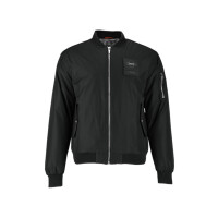 Kurtka męska Monotox BOMBARDIER BLACK / ORANGE MX23109 Czarna - Rozmiar M