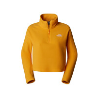 Bluza damska The North Face W 100 GLACIER CROP 1/4 Z SUMMI NF0A855N56P Żółta - Rozmiar M