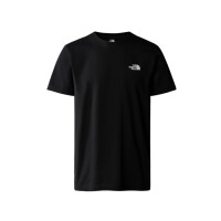 Koszulka męska The North Face M S/S SIMPLE DOME TEE NF0A87NGJK3 Czarna - Rozmiar L