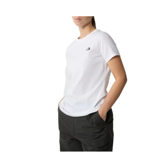 Koszulka damska The North Face W SS SD SLIM TEE NF0A87NHFN4 Biała - Rozmiar L