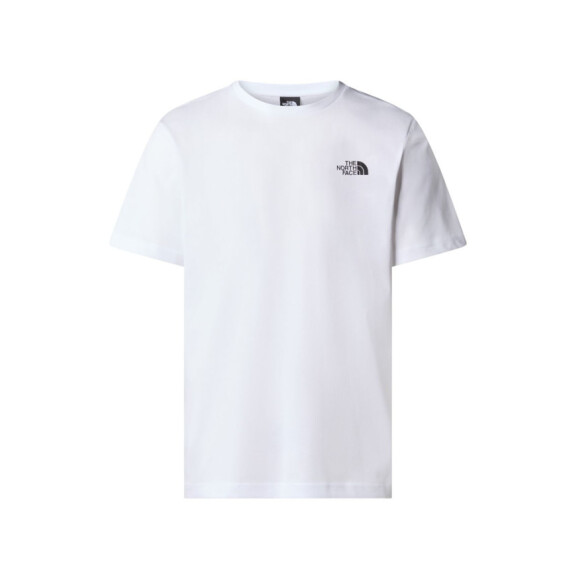 Koszulka męska The North Face M SS BOX NSE TEE NF0A87NPFN4 Biała - Rozmiar XL