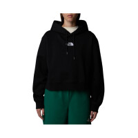 Bluza damska The North Face W ESSENTIAL CROP HOODIE NF0A89EXJK3 Czarna - Rozmiar M