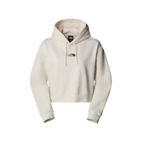 Bluza damska The North Face W ESSENTIAL CROP HOODIE NF0A89EXQLI Beżowa - Rozmiar M