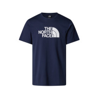 Koszulka męska The North Face M SS EASY TEE SUMMIT NAVY NF0A8A6C8K2 Niebieska - Rozmiar M