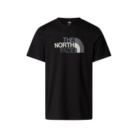 Koszulka męska The North Face M SS EASY TEE BLACK NF0A8A6CJK3 Czarna - Rozmiar M
