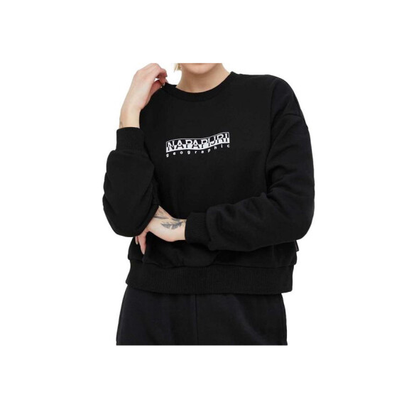 Bluza damska Napapijri B-BOX W C S NP0A4GXT041 Czarna - Rozmiar L