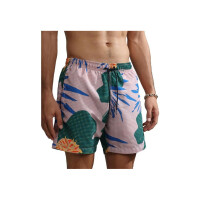 Szorty męskie Napapijri V-VAIL 1 NP0A4GZ8FM6 Różowe - Rozmiar L