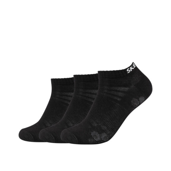 Skarpetki męskie Skechers MESH VENTILATION SNEAKER 3P SK-SK43022-9999 Czarne - Rozmiar 3538