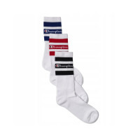 Skarpetki męskie Champion 3PK CREW SOCKS U20121WW001 Białe - Rozmiar 39-42