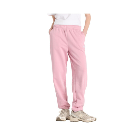 Spodnie damskie New Balance SPORT ESSENTIAL TER PT WP41500PTF Różowe - Rozmiar L
