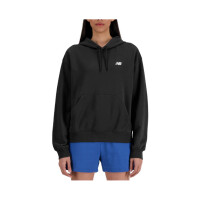 Bluza damska New Balance SPORT ESSENTIALS FRENCH TERRY WT41507BK Czarna - Rozmiar M