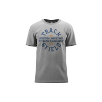 Koszulka męska Monotox TRACK&FIELD GRAY MELANGE MX22078 Szara - Rozmiar S